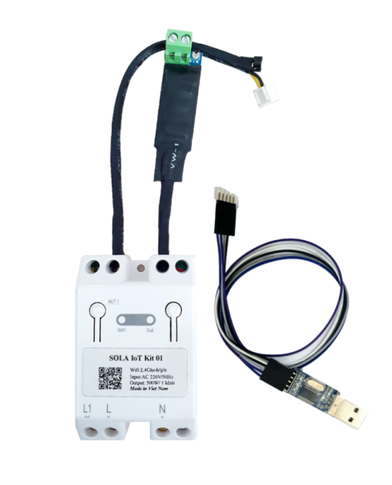 IoT Gateway WIFI Relay – Modbus RS485 (Model: SOLA IoT KIT 01)