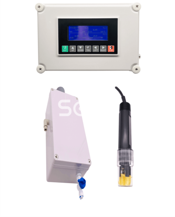 Online pH Analyzer - Raw Water (Model TMC-102 + TPS102)