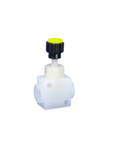 Regulation valve (Series 5A), straight, with female G-thread, in block form