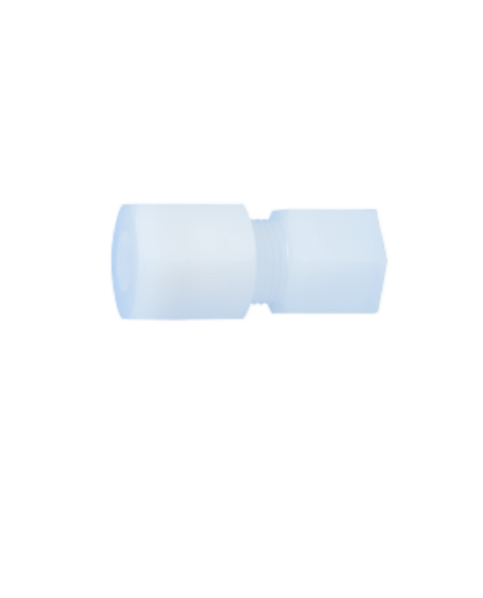 Straight connector with connection for pipe (Series 2D) and female NPT-thread